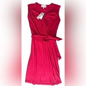 NWT Philosophy Red Wrap Dress—Size XS